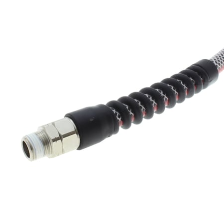 Striper Reusable Fitting, Striper, 3/8 x 9/16", 3/8" Male NPT, Rigid STH38-3MSBR